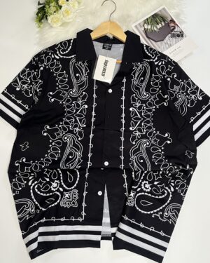 Black & White Bandana Paisley