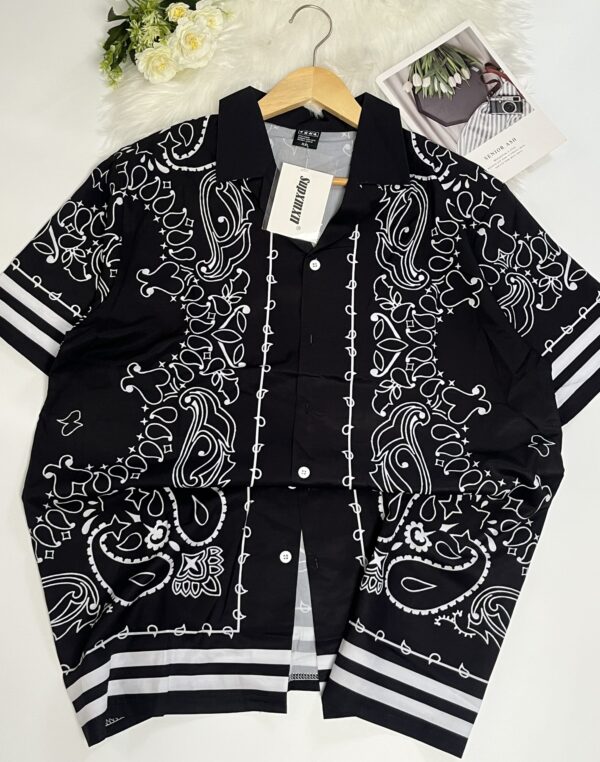 Black & White Bandana Paisley