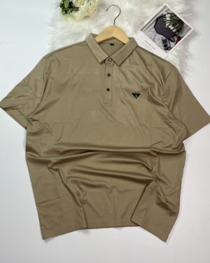 Beige Short Sleeve t-Shirt