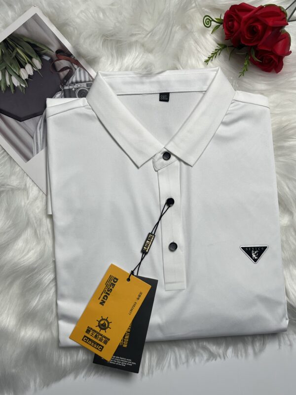 Beige Short Sleeve t-Shirt - Image 6