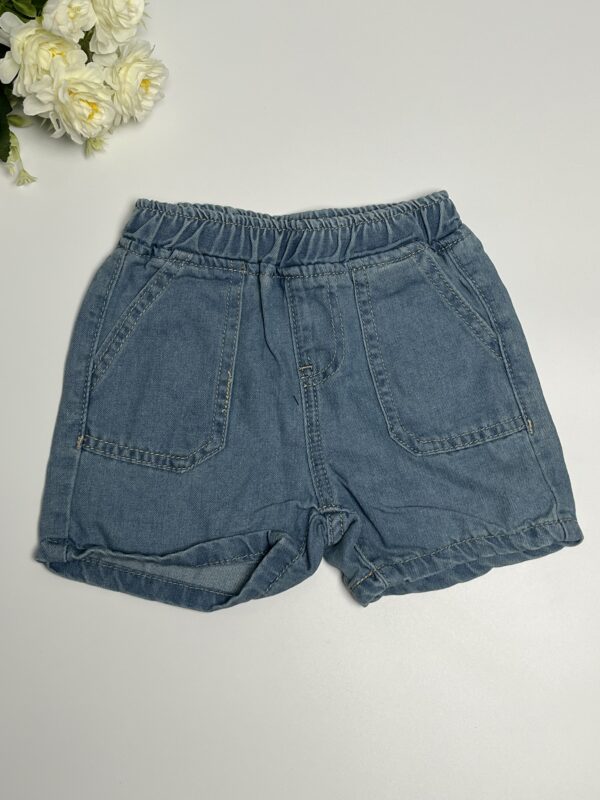 Kids' Easy-Wear Pull-On Denim Shorts