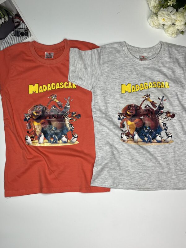 Kids' "Madagascar" Movie Graphic T-Shirt