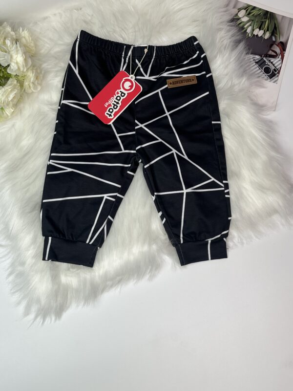 Kids' Modern Geometric Print Jogger Pants