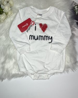 Soft White Long-Sleeve Bodysuit