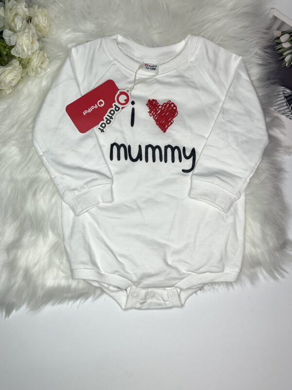 Soft White Long-Sleeve Bodysuit