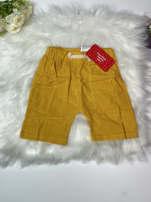 Stylish Kids' Patch Pocket Shorts
