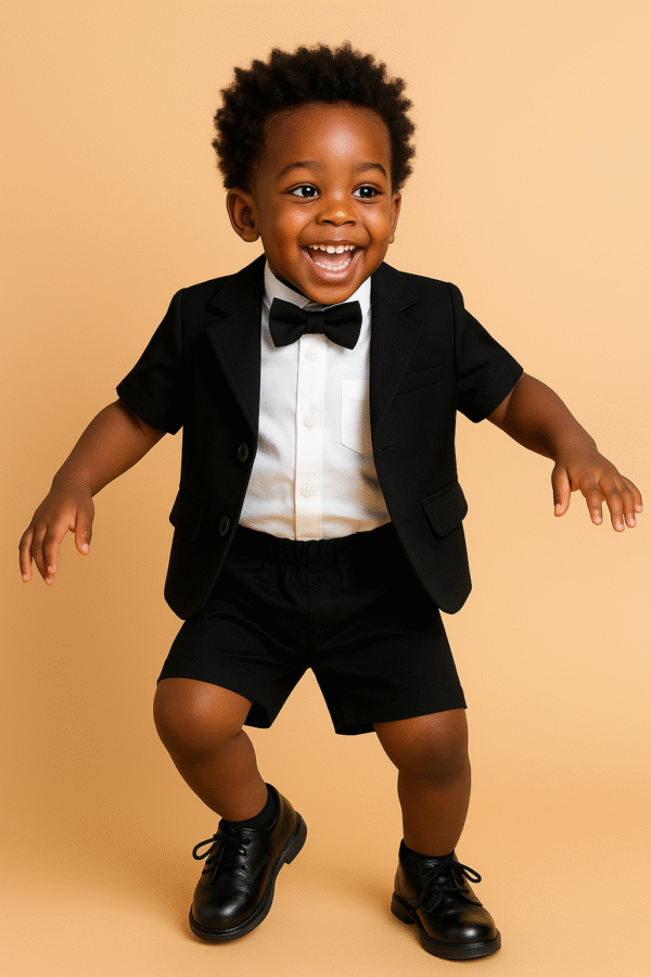Baby Boy Dapper Dude Formal Outfit Set (3-Piece) - Image 3